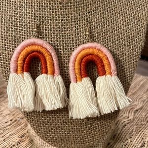 3/$15 Rainbow earrings